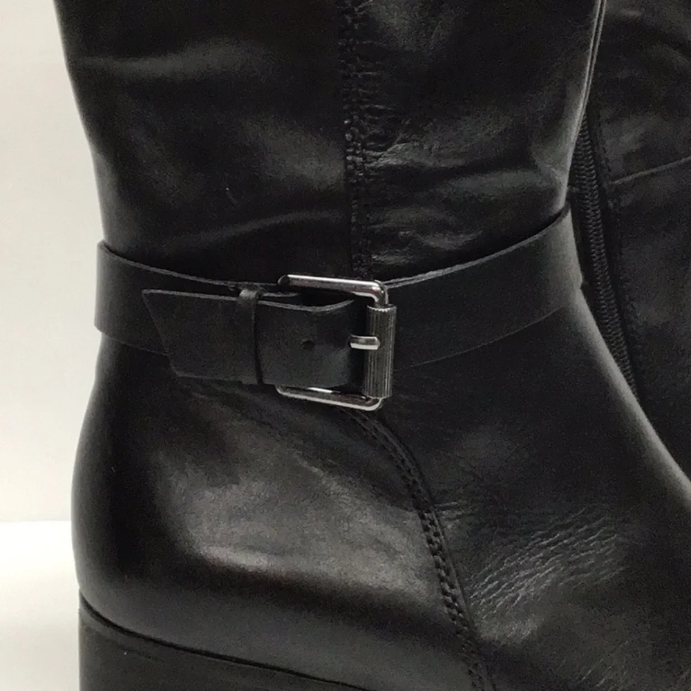 Naturalizer KALONA - NWOT black leather tall boots size 9M - Picture 6 of 8